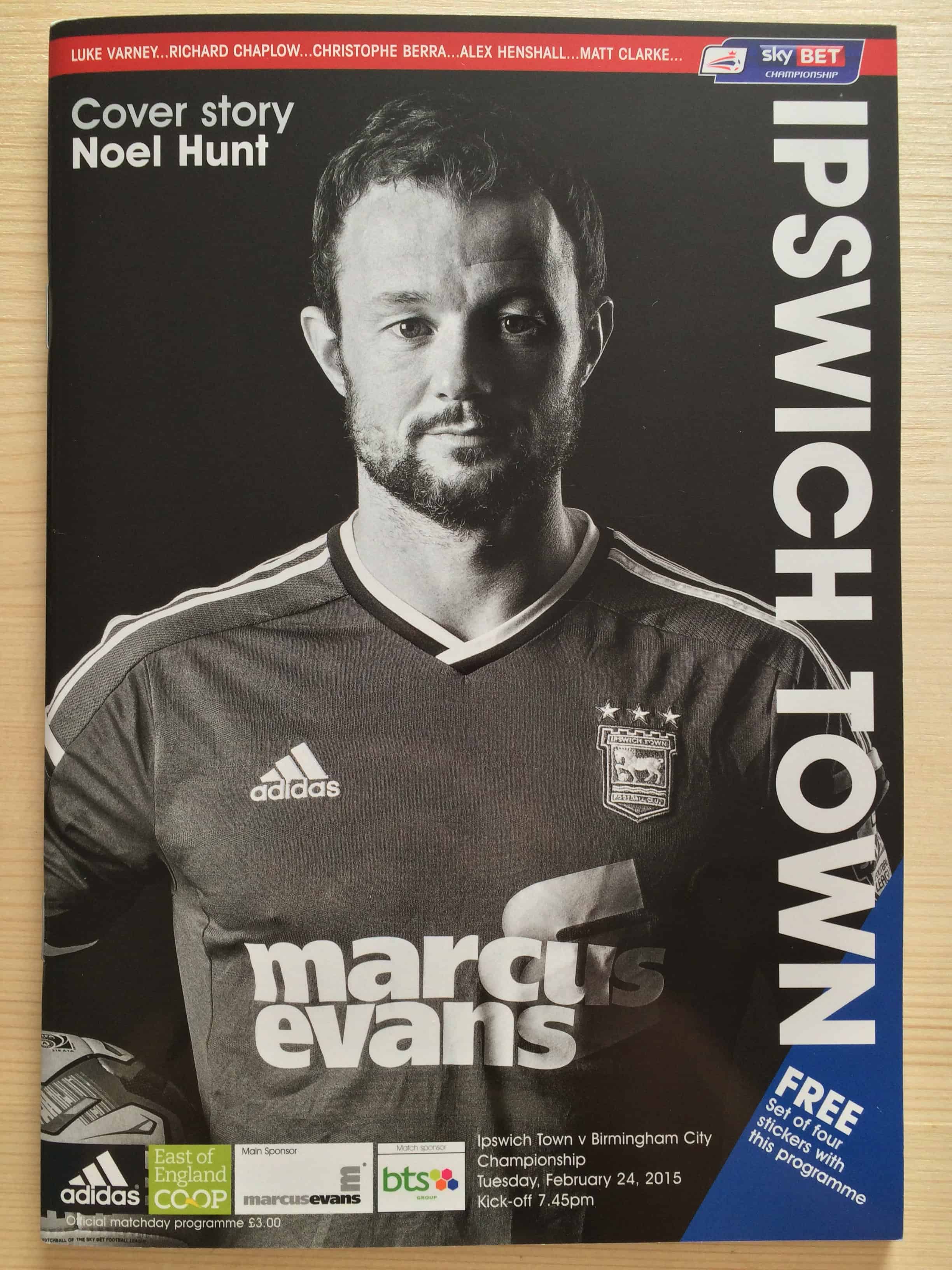 Ipswich Town FC v Birmingham City FC